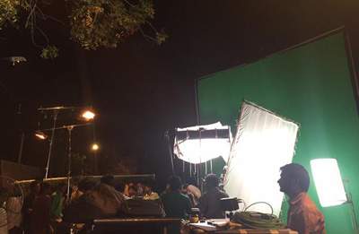 akhil movie shooting pic
