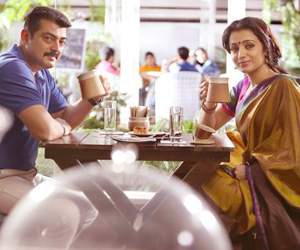 anushka and trisha in yennai arindhal