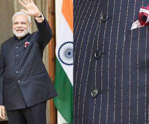 auction for modi suit