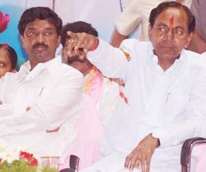 deputy cm rajaiah and kcr