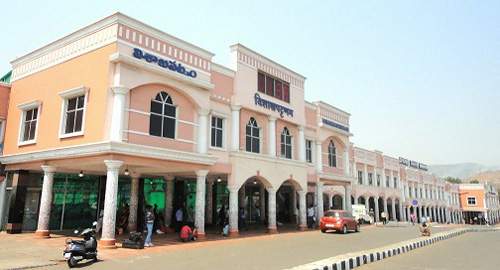 railway zone to vizag