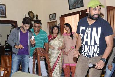 satyamurthy movie working still