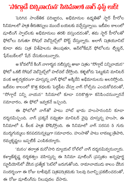 soggade chinni nayana
