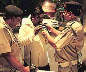 Hyderabad drunk and drive test