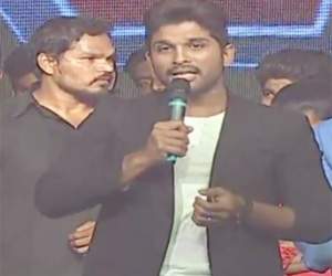 allu arjun speech at rudramadevi audio launch