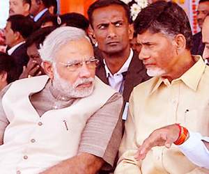 chandrababu naidu and modi