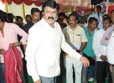 mla balakrishna angry on government