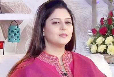 nagma in soundarya lahari programme