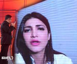 Shruti caught unawares speaking on BF with Kamal!