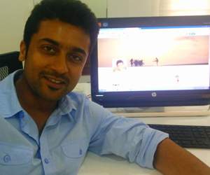 Surya Creates confusion in Cyber space