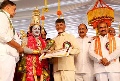 ugadhi celebrations at thullur
