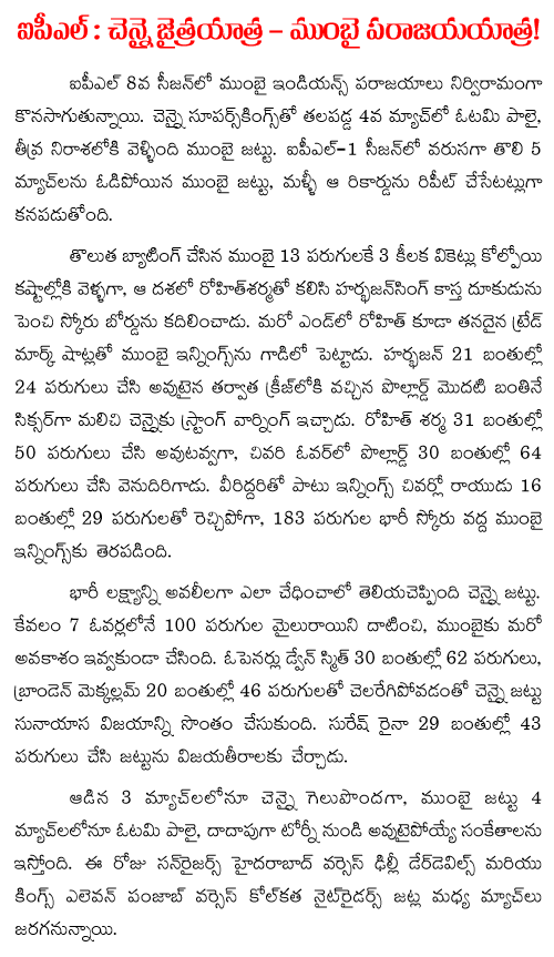 IPL-Chennai-Vs-Mumbai