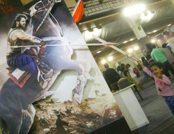 Photo with Baahubali becomes major attraction  