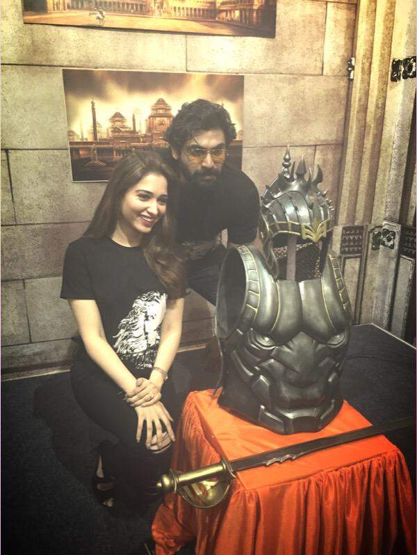 Tamannah Bhatia Rana Daggubati