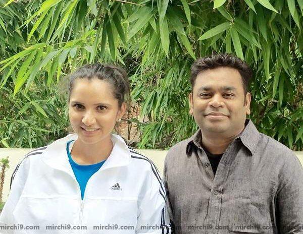 a r rahman and sania mirza