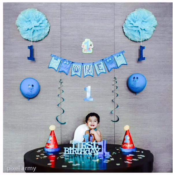 allu aayan first birthday