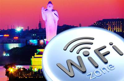 free wifi in hussain sagar