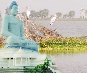 man made lake in amaravathi