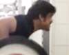 Nagarjuna performing Dead barbell rows