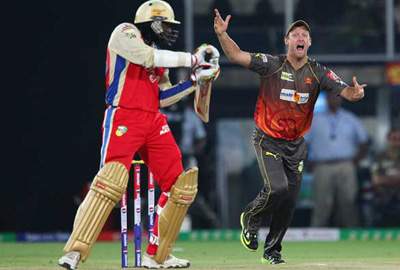 sun risers and bangalore royal challengers