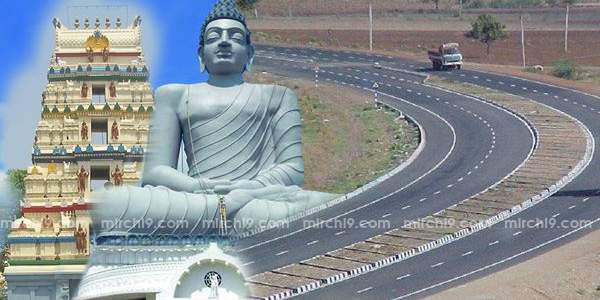 4 lane road AP Capital Amaravathi