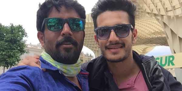 Akhil-akkineni-in-spain