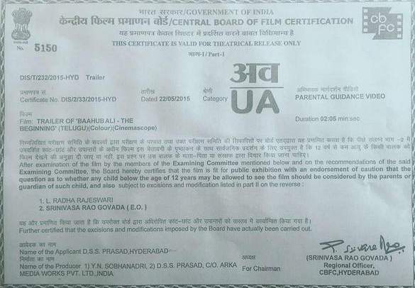 Baahubali-Censor-report