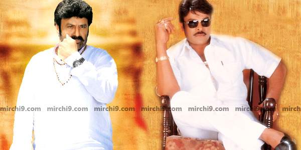 Chiranjeevi Balakrishna rare unseen photo