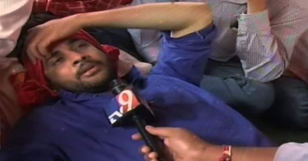 Hero Shivaji fasting Guntur special status