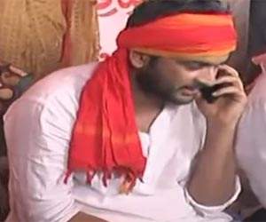 Hero Sivaji Hunger Strike