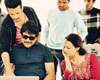 Nagarjuna and Amala in Spain at Akhil shooting spot