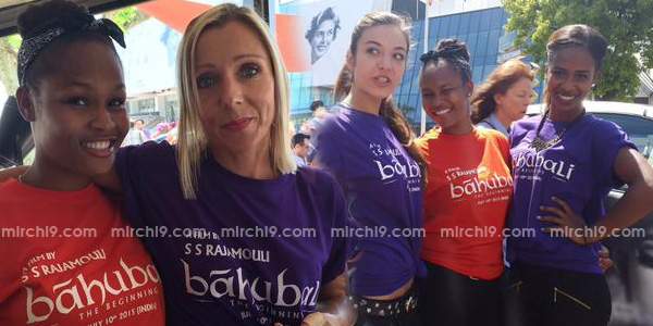 Pic Talk Baahubali Tee Shirts served at Cannes