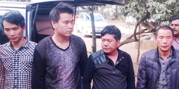 cops interrogated china red sander smuggler