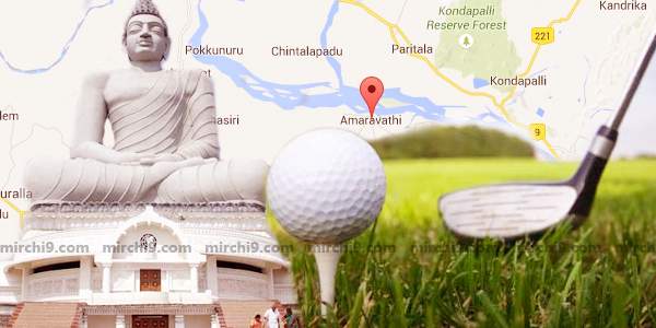 golf course in capital amaravathi