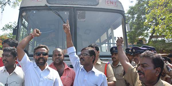 rtc Bus-Srtike- high court