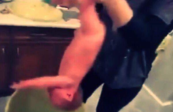 Baby yoga facebook abuse video