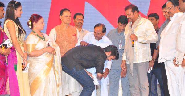 KCR watching movies