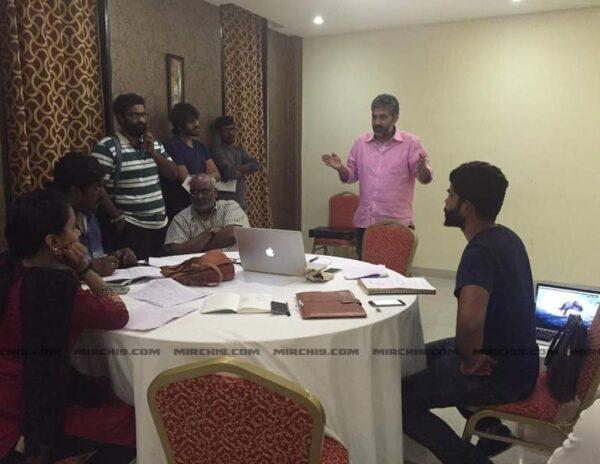 Rajamouli Baahubali audio launch preparations