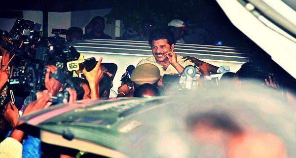 Revanth reddy swirling mustache