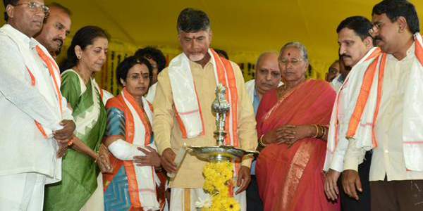 TDP MLA, Sravan Kumar donation to ap capital