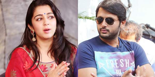 complaint filed on charmee for her financial comments on nithin