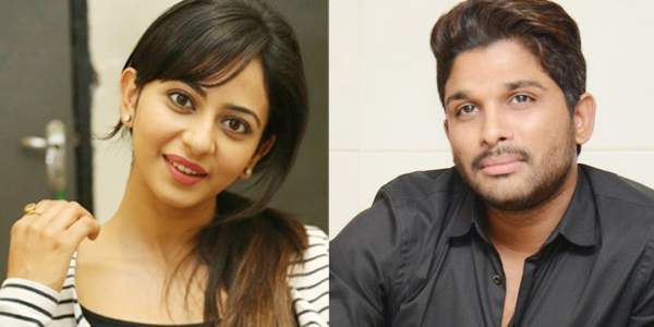 rakul preeth singh allu arjun