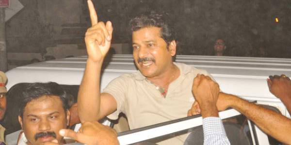 revanth reddy committing bribe