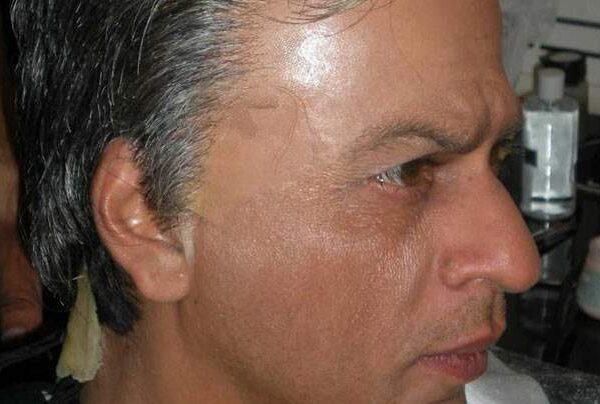 shah rukh khan new look in social website