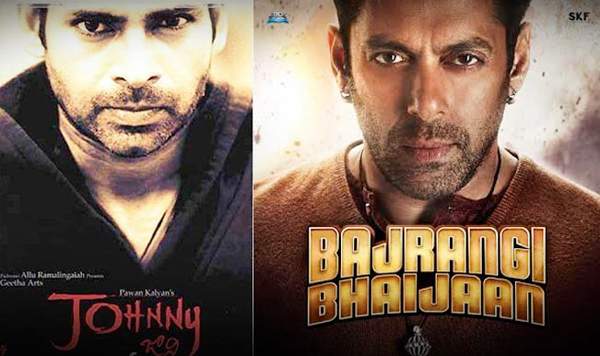 similarity between johny and salman khan poster