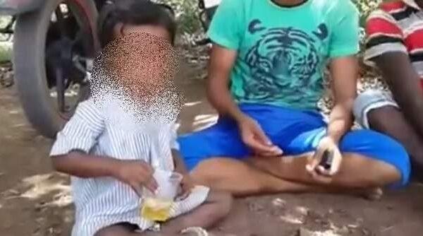 4 year old drinking alcholhol india