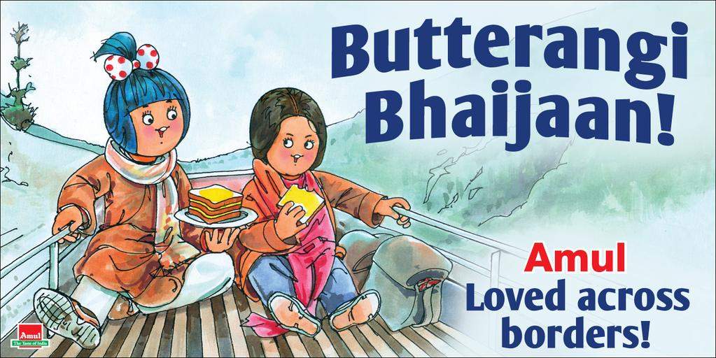Amul Butter-Bajirangi-bhaijan
