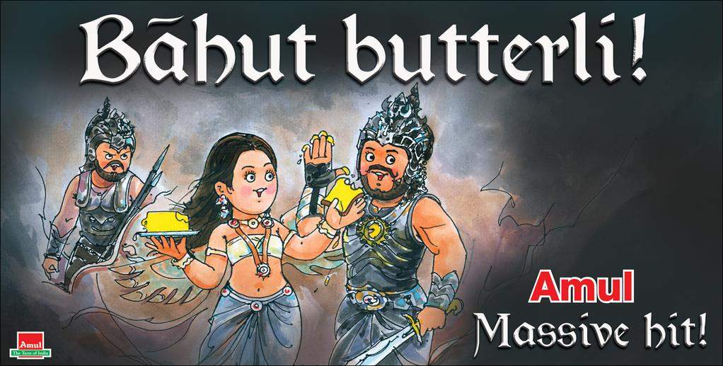 Baahubali-Amul Butter