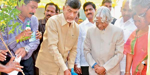 Chandrababu naidu behind Abdul kalam President post