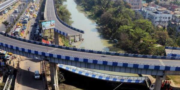 Durga Temple Flyover ahead of Krishna Pushkarams!